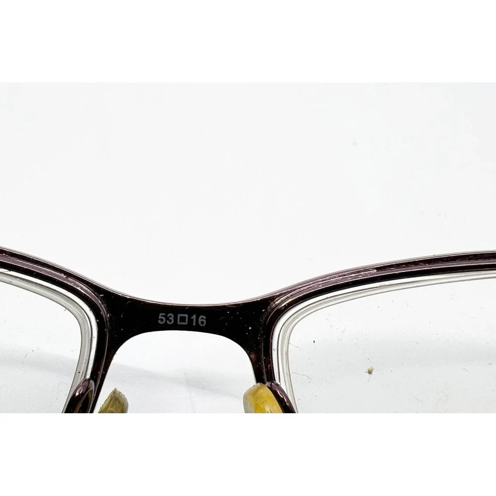 Vendela Eyeglasses Frames Womens Purple V1003-3 Rectangle Rhinestones 53-16-135
